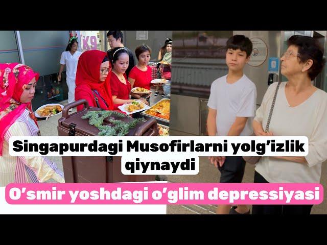 Singapurda musofir bo’lib yashash @shahnoza.shasha  vlog #185 O’smir yosh stresslari