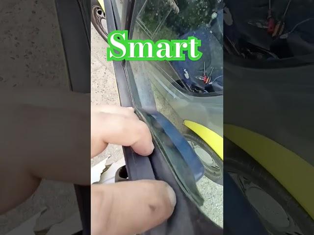 Smart Как снять ручку двери