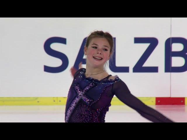 Anastasia TARAKANOVA RUS - Salzburg - Ladies Free Skating  - ISU JGP 2017