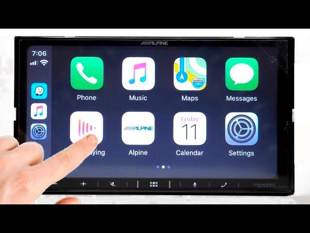 Alpine ILX-W650 Review Walkthrough and Apple CarPlay