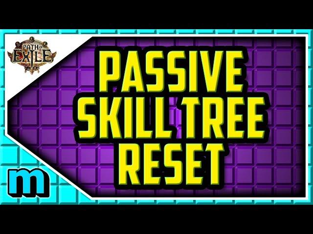 How To Reset Passive Skill Tree In Path Of Exile - POE Reset Passive points Tree 3.17