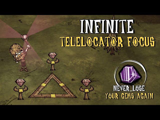 How to use Telelocator Focus at no Cost (Don't lose your Gems) - Don't Starve Together | DST