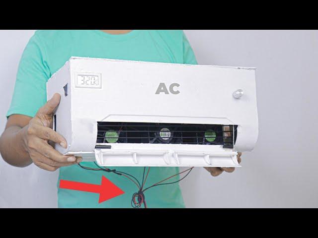 How to make AC  - Smart Air Conditioner at Home