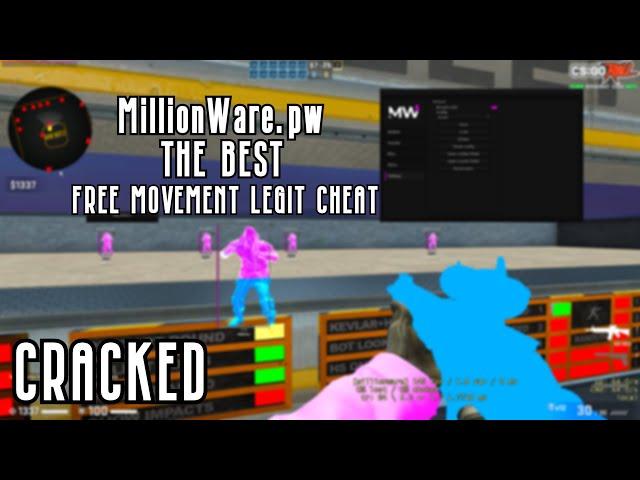 MILLIONWARE.VIP THE BEST FREE LEGIT/MOVEMENT CHEAT CRACKED!! (BLOCKBOT,EDGEJUMP,JUMPBUG)