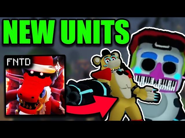 *NEW* SECURITY BREACH UNITS + NEW MAP! (Five Nights TD Leaks)