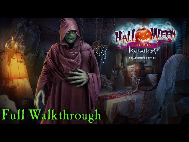 Let's Play - Halloween Stories - Invitation - Full Walkthrough