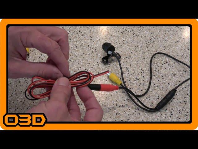 Car Camera Wiring Tip - Using the red tail wire for power