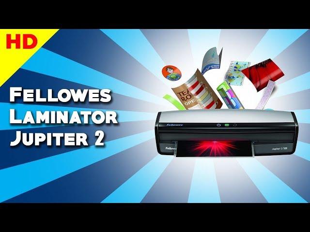 Fellowes Laminator Jupiter 2 125, Rapid 1 Minute Warm-up Laminating Machine