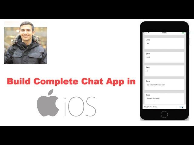 Build Chat App in iOS using Firebase