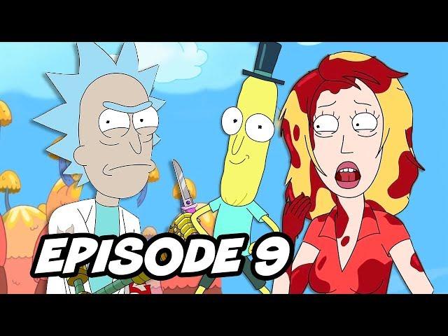 Rick and Morty Season 3 Episode 9 - Easter Eggs and References