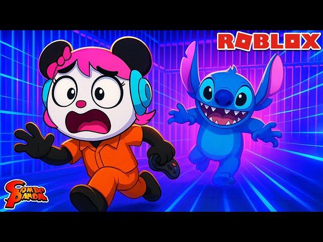 Coco Panda TAKEOVER! Can I ESCAPE Stitch’s Prison Run Roblox Obby!?