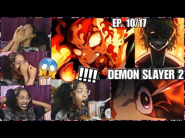 OMG WHAT??!!! SO SICK I CAN'T!! | Demon Slayer: Kimetsu no Yaiba Season 2 Episode 10/17 Reaction