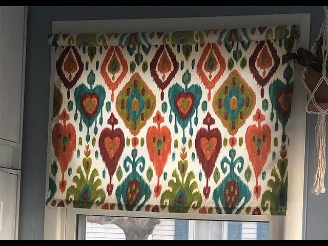 How to Make Pretty Roller Blinds