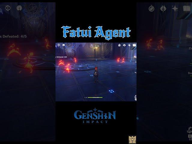 Fatui Agent Can Do This Sick ULT | Genshin Impact