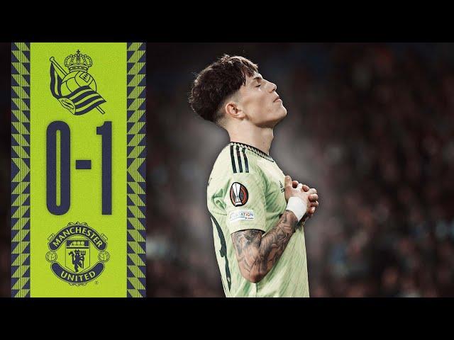 A First Goal For Garnacho  | Real Sociedad 0-1 Man Utd | Highlights