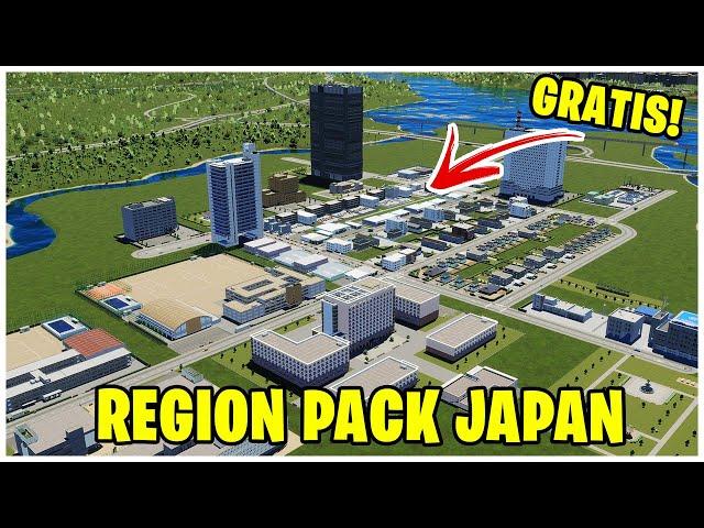 [GRATIS DLC] Region Pack Japan - Cities Skylines 2