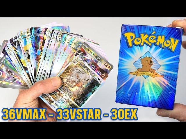 Opening Pokemon Cards Box of Vmax - VStar - EX - But it looks like they are all fake