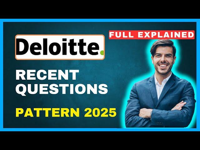 12/11 | Deloitte Assessment Test 2024 | Deloitte Latest Questions | Tekno UF