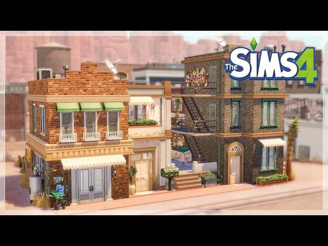 STRANGERVILLE APARTMENT COMPLEX | The Sims 4 Speedbuild | No CC