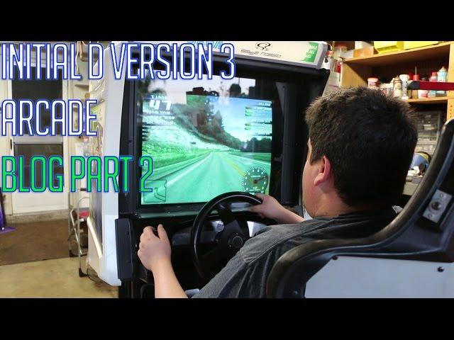 Arcade Candy - Initial D Arcade Version 3 - Video Blog Part 2