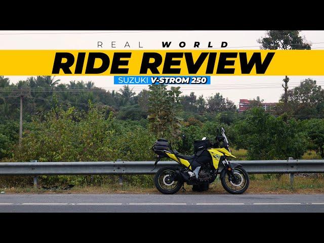 Suzuki V-Strom 250 Real World Performance, Handling, Comfort, Engine Heating, Gears and Ride Review