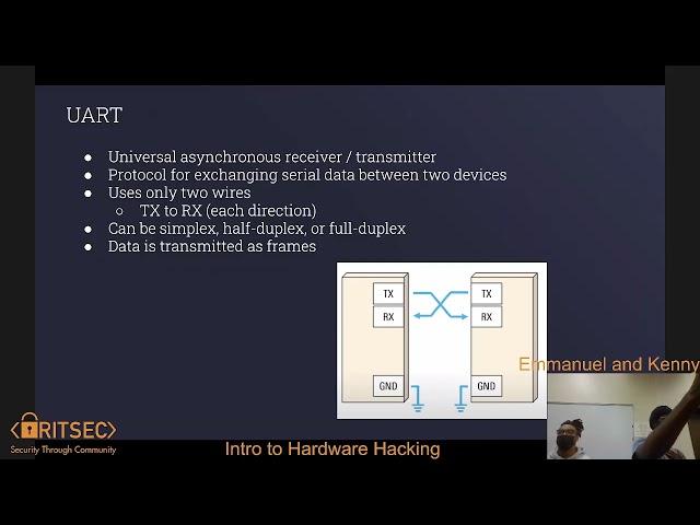 Intro to Hardware Hacking - Emmanuel Adewale and Kenny Anderson