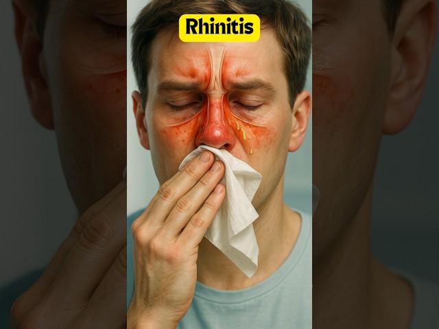 "What Is Rhinitis? Explained in 30⏳️ Seconds!"
