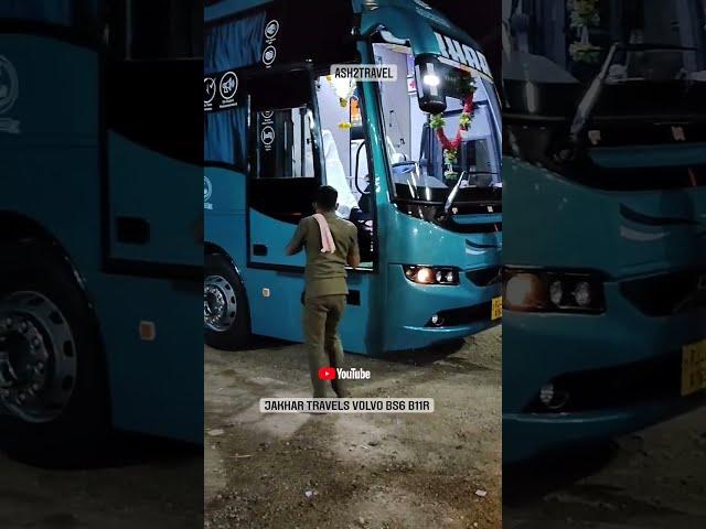 Jakhar Travels Volvo B11R BS6 bus | #Shorts