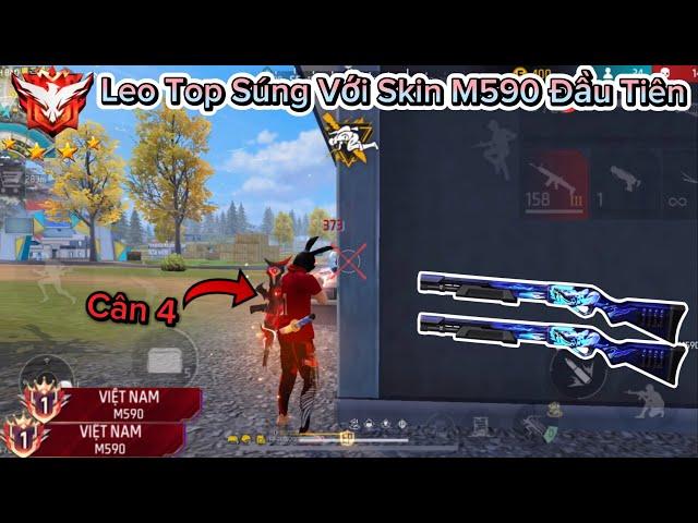 [Free Fire] Leo Top Súng “Shotgon Mới M590 Với Skin Phong Xà” Cân 4 Cuối Game Lấy Top 1 Quá Khét !