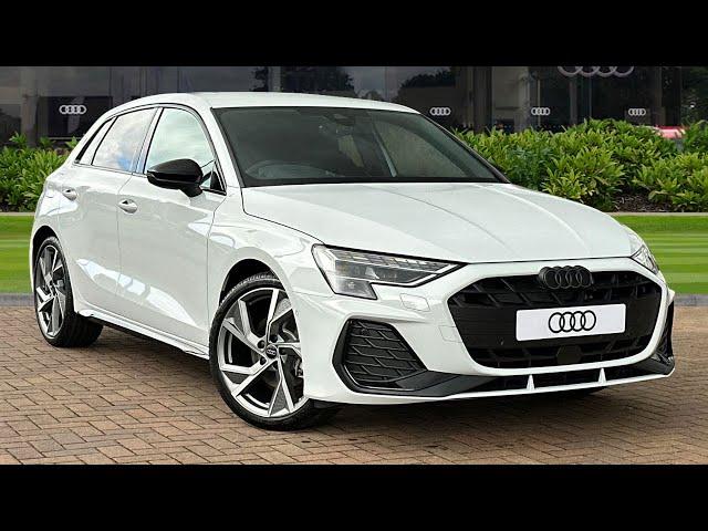 Brand New 2024 Audi A3 1.5 TFSI 35 Black Edition Sportback S Tronic | Stafford Audi