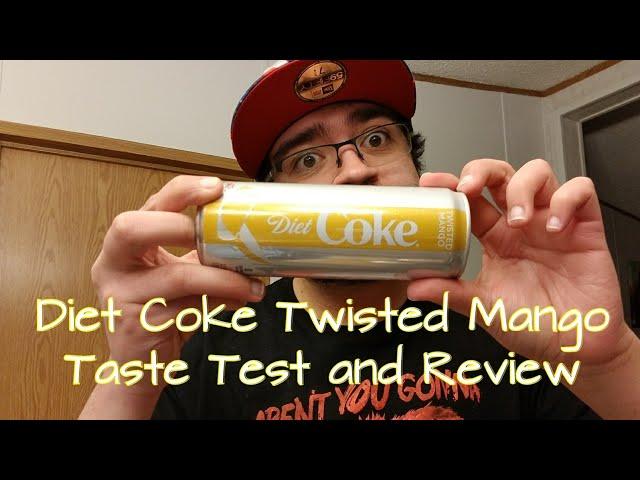 Diet Coke Twisted Mango Taste Test and Review [Checkpoint Chow Down]