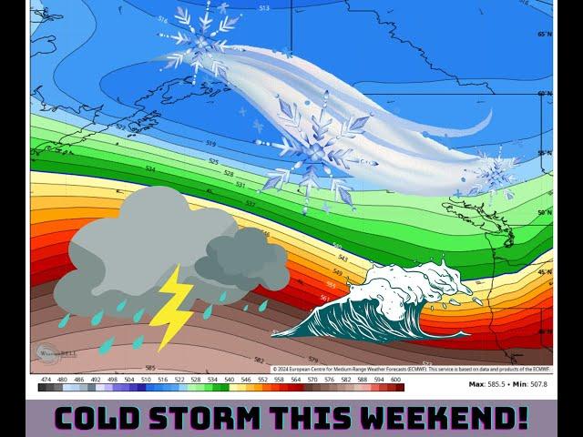 Powerful, Cold Frontal System this Weekend!