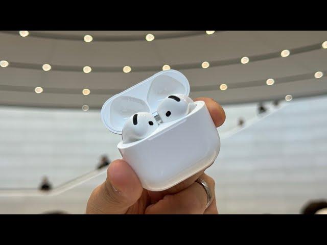 Apple AirPods 4 w/ Active Noise Cancellation - First Look & Hands On!