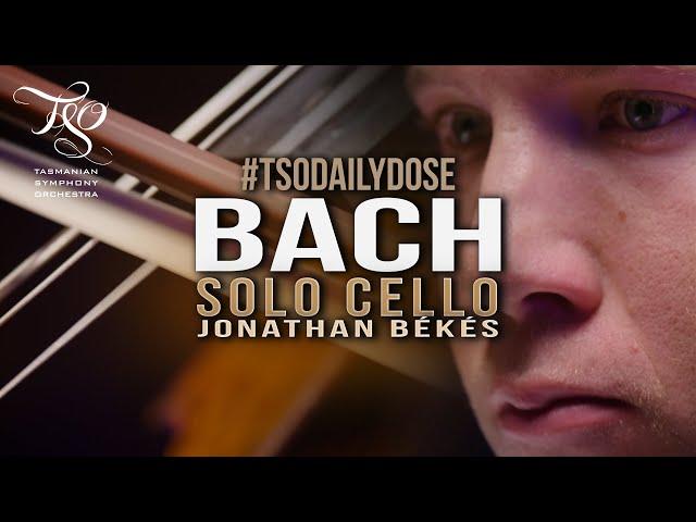 #TSODailyDose BACH Solo Cello, Jonathan Békés