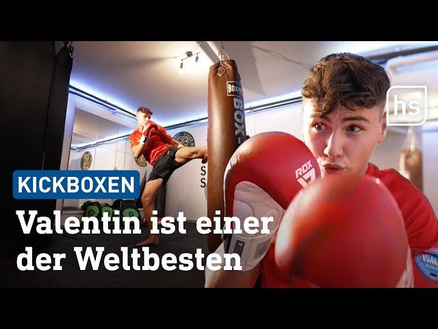 Schneller Aufstieg: Valentin holt sich Kickbox-Bronze bei der U19-WM | hessenschau