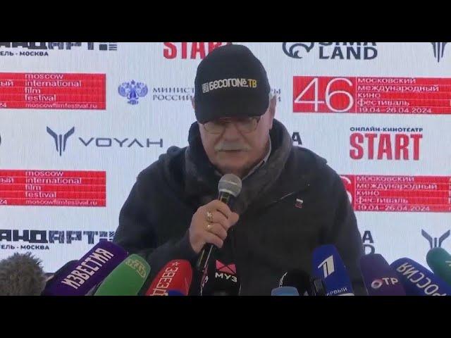 Moscow International Film Festival president Nikita Mikhalkov slams other festivals for being "censo