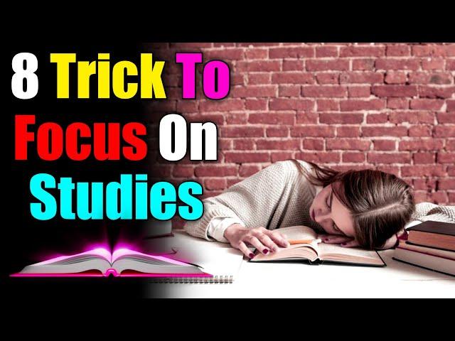 8 Tips for focused in Study | How to Study long Hours #howtofocus #focus #study #studymotivation