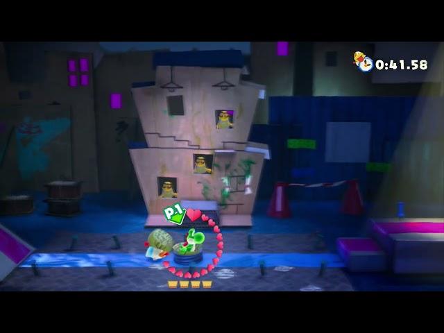 Yoshi's Crafted World: Be Afraid of the Dark- (Flip-side)