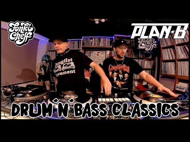 DRUM AND BASS classics /vinyl mix /Fonki Cheff & Dj Plan B