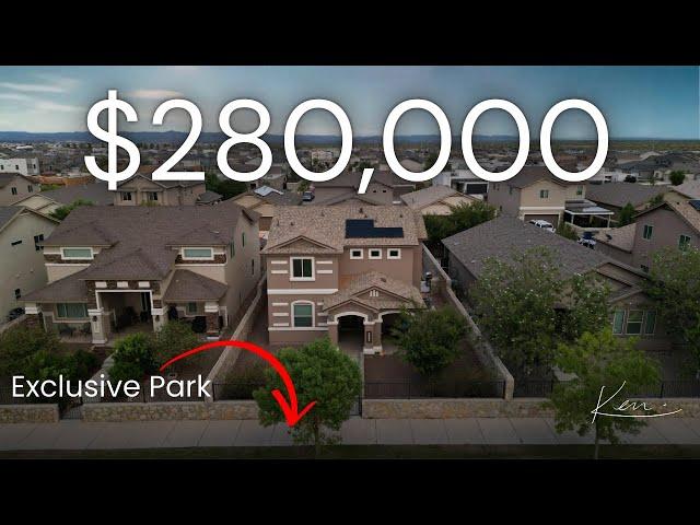 Touring An El Paso Home With Its Own Park ...(Extremely Rare Home)