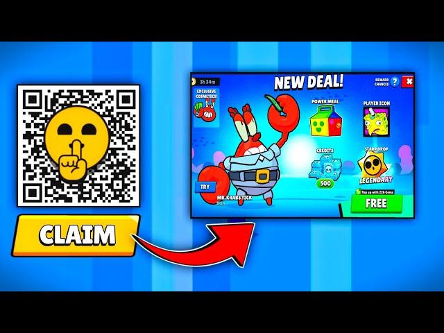 QR CODE BRAWL STARS!  MEGA BOX & POWER MEAL OPEN  BRAWL STARS NEW UPDATE