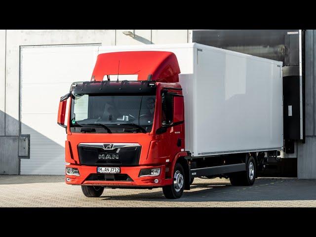 All New 2022 MAN TGL distribution truck - Test Drive and Presentation