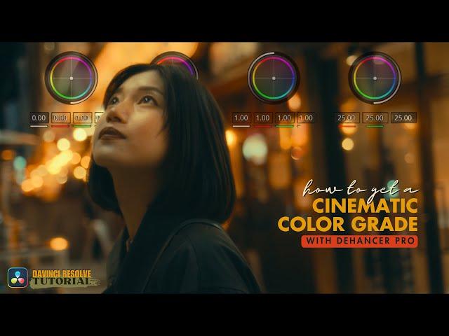 Hollywood Color Grading in 5 Nodes! | DaVinci Resolve & Dehancer #Tutorial