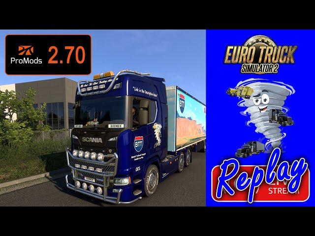 Exploring Norway in ProMods 2.70 for ETS2 Live Stream Replay