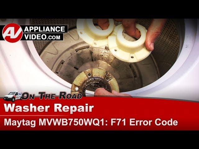 Maytag Washer Repair - F71 Error Code - Drive Hub