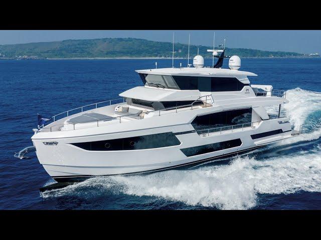 $6.6 Million Yacht Tour : Horizon FD75 Skyline