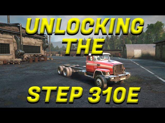 Snow Runner - Unlocking the Step 310E Truck