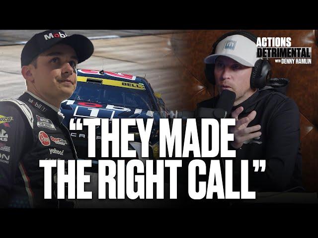 Denny Hamlin’s Raw Reaction to the Shocking Last Lap Drama at Martinsville