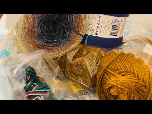 Hobbii Haul 18 | #yarn #crochet #haul #unboxing #hobbii #mysterybag #luckybag