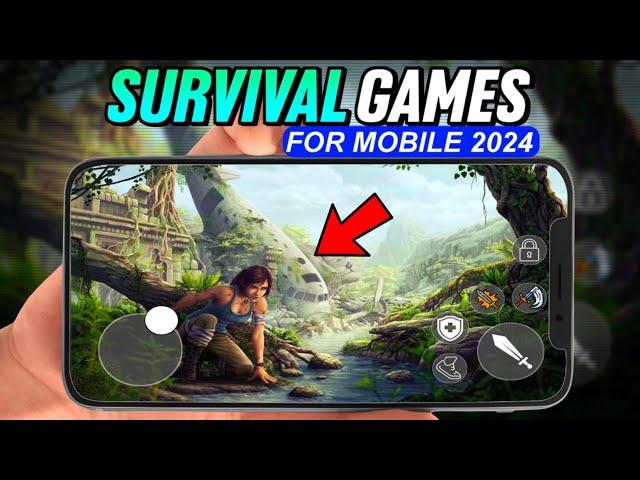 Top 5 New Open World Survival Games for Android 2024  New Open World games for Android 2024